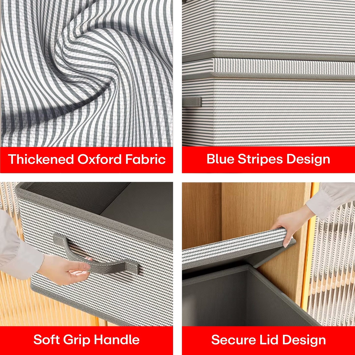 PRIME PICK Storage Box & Cloth Organizer