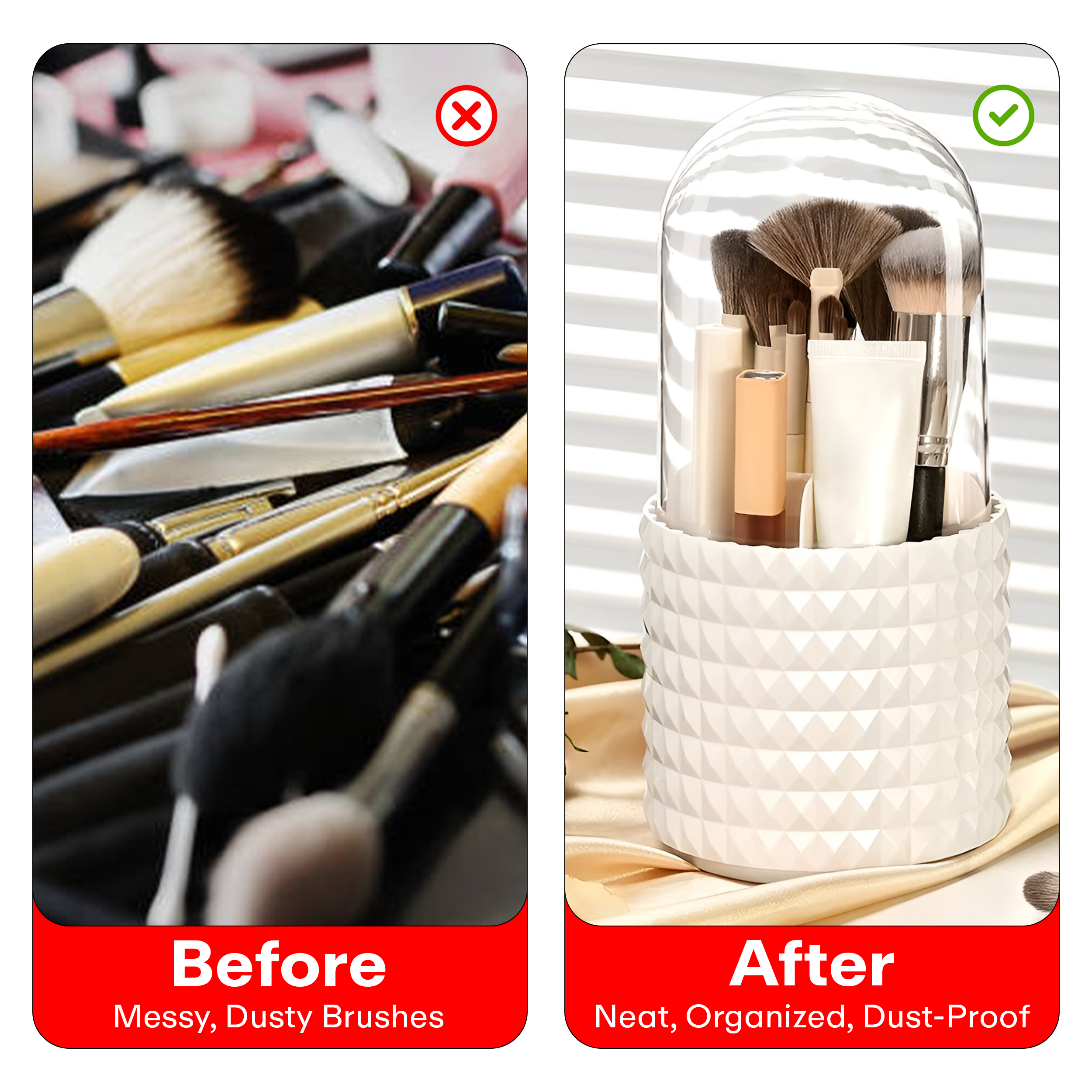 Prime Pick Makeup Brush Holder