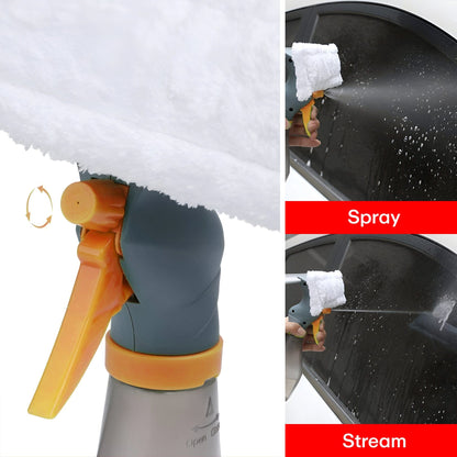Prime Pick 3 in 1 Glass/Window Cleaner Tool with Spray Bottle