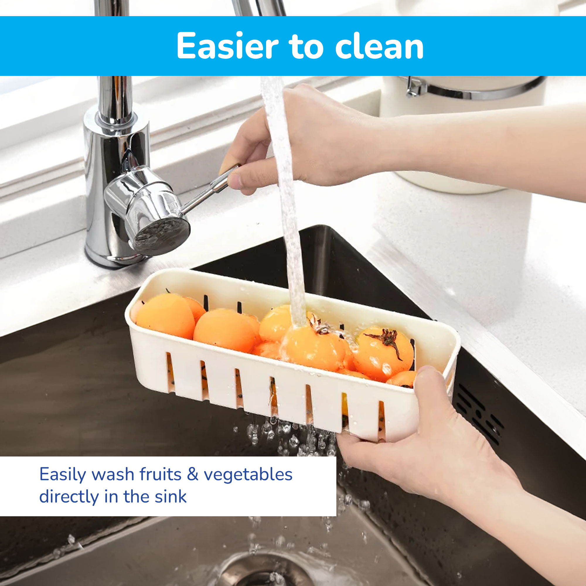 Prime Pick 2 Devider Strainer Organizer