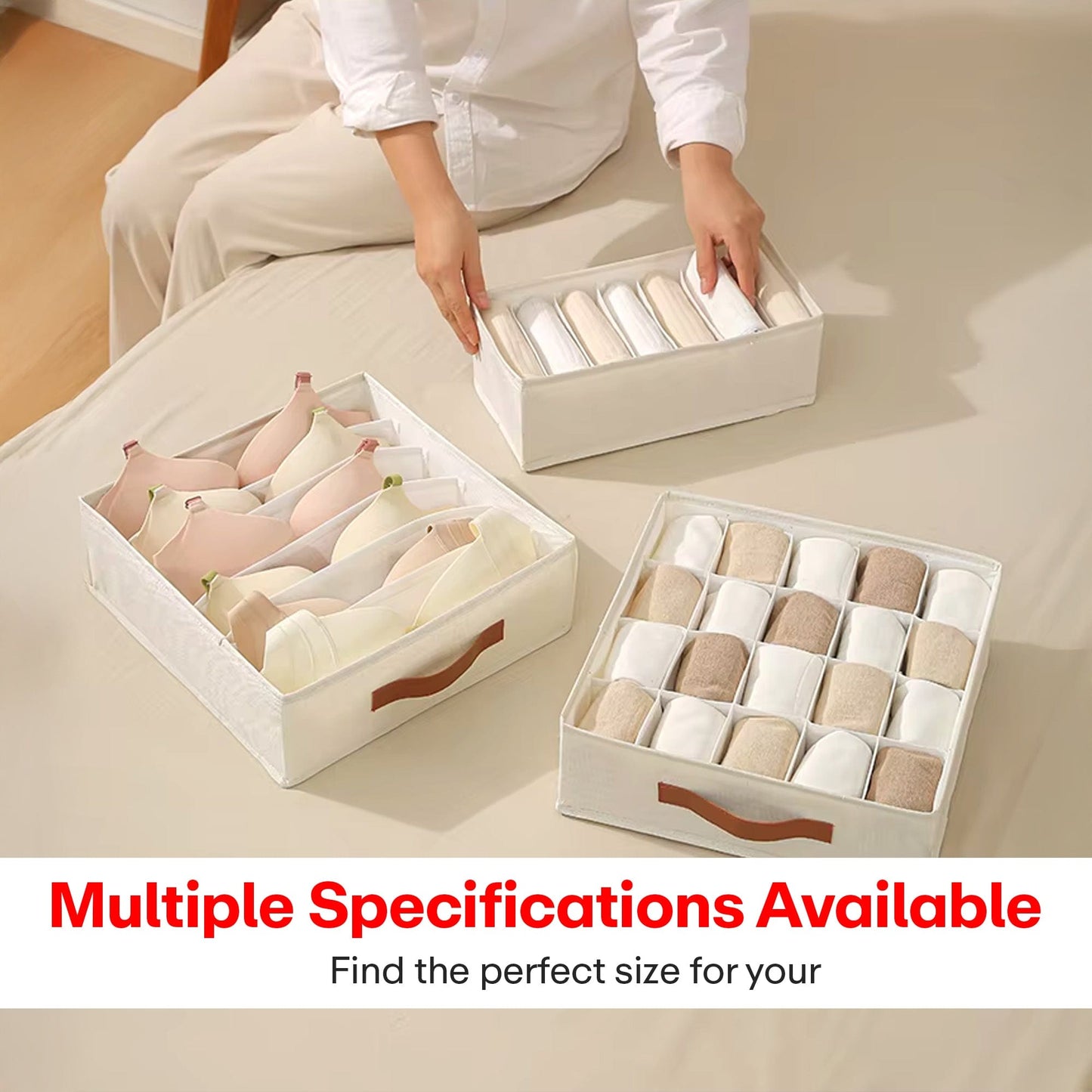 Prime Pick Xl Wardrobe Closet Organizer For Clothes Storage Set Of 3