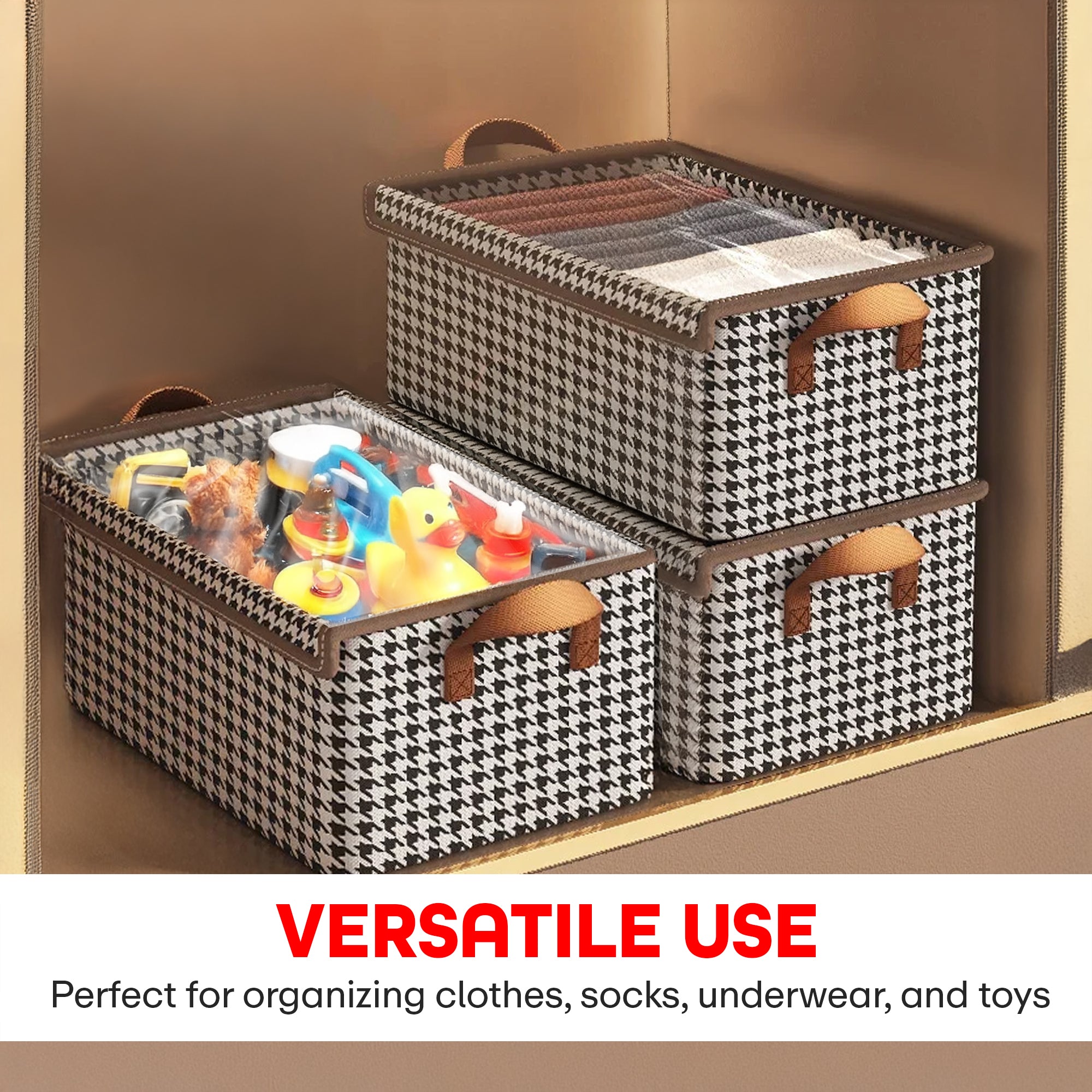 Prime Pick XXL Cloth Organizer with Lid