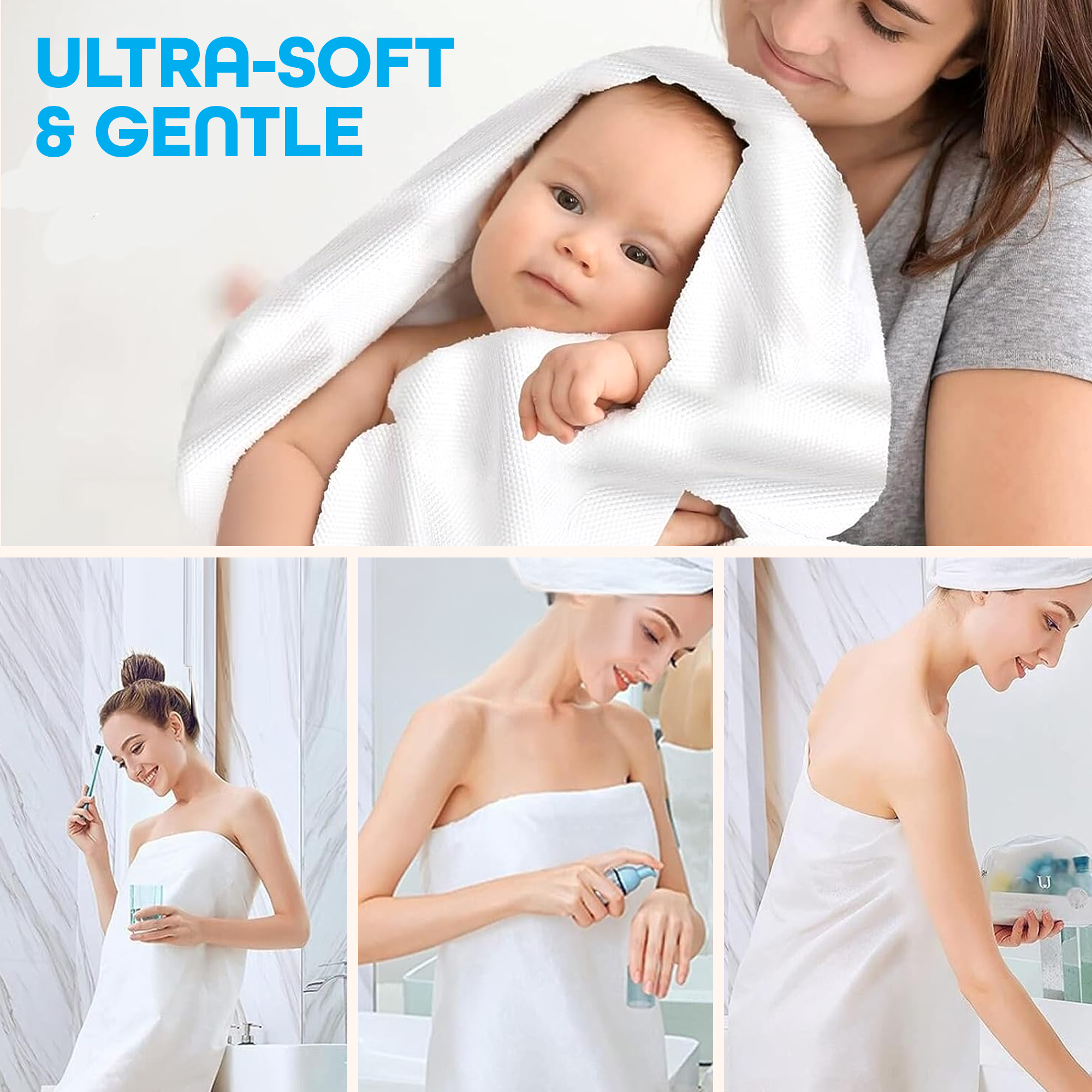 Prime Pick Disposable Shower Towel