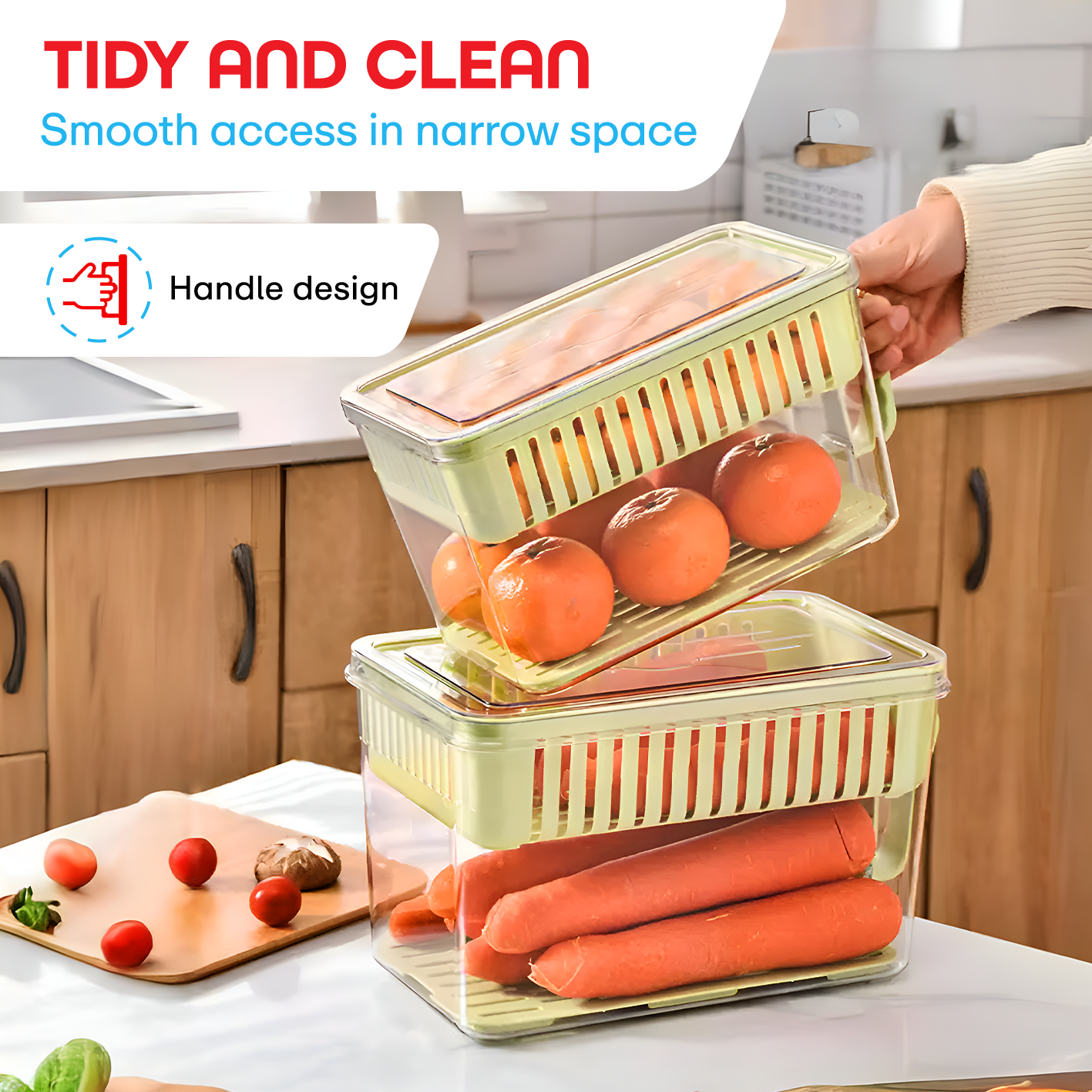 Prime Pick Fruits Organizer 4Layer