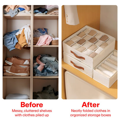 Prime Pick Xl Wardrobe Closet Organizer For Clothes Storage Set Of 3