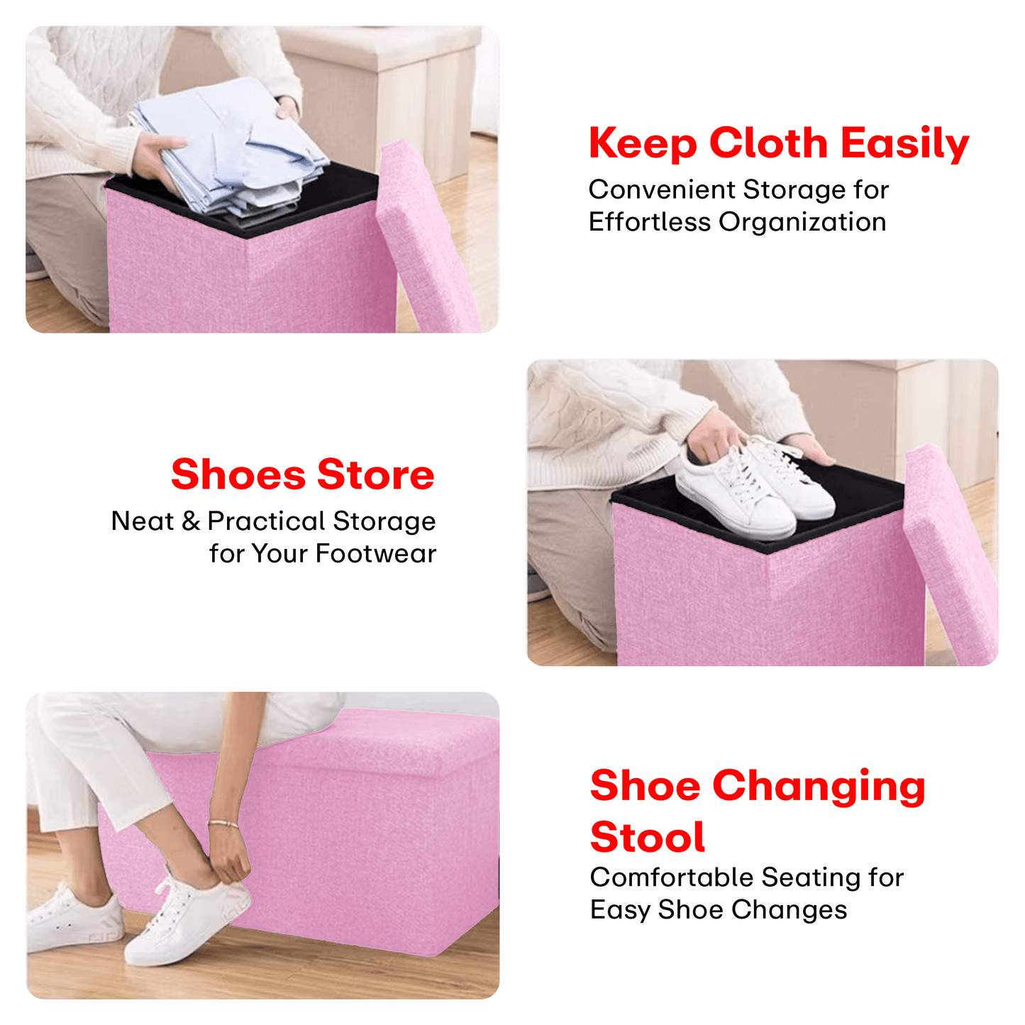 Prime Pick Hessian Storage Stool