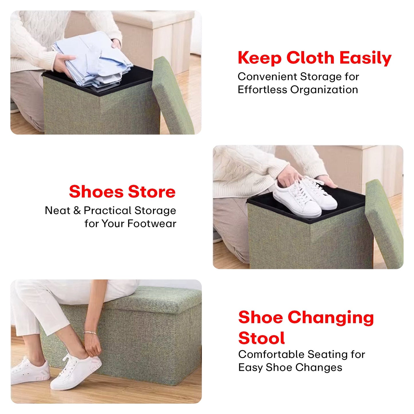 Prime Pick Hessian Storage Stool