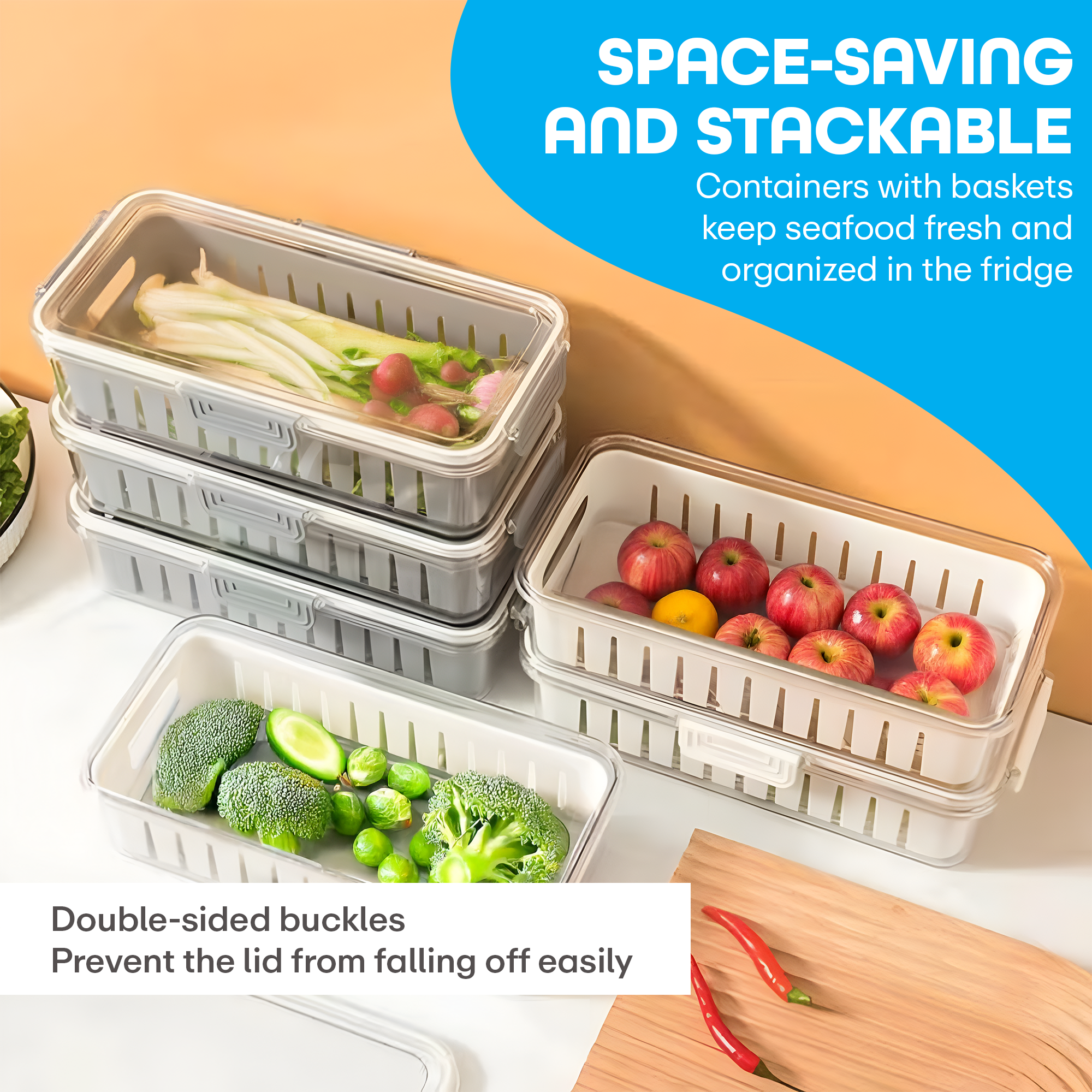 Prime Pick Strainer Organizer Box