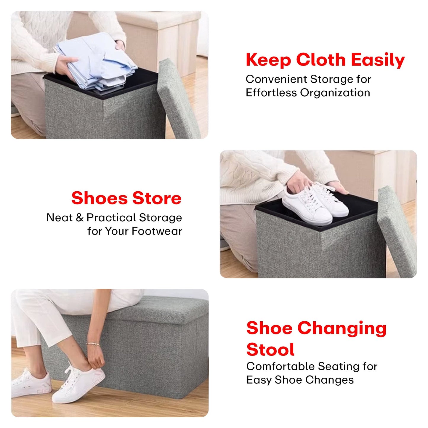Prime Pick Hessian Storage Stool