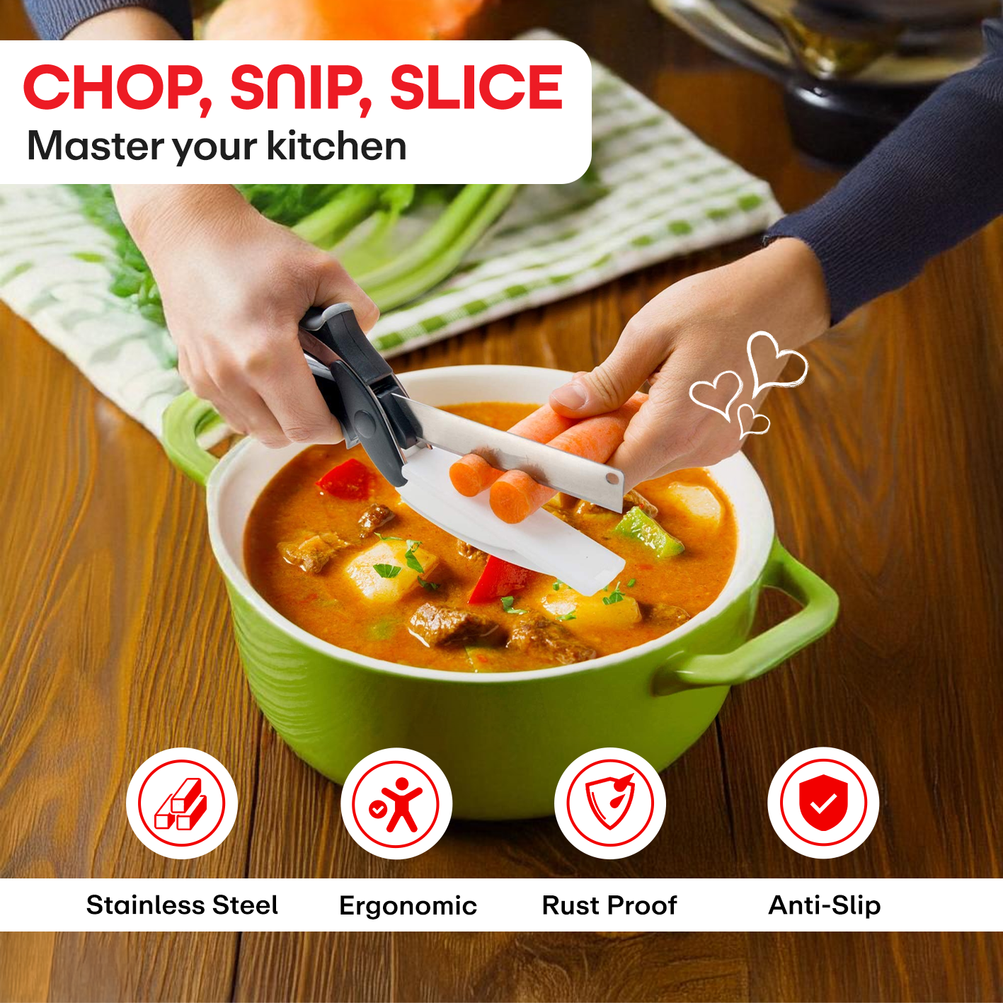 Prime Pick Food Cutter Kitchen Scissors