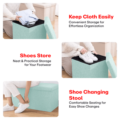 Prime Pick Hessian Storage Stool