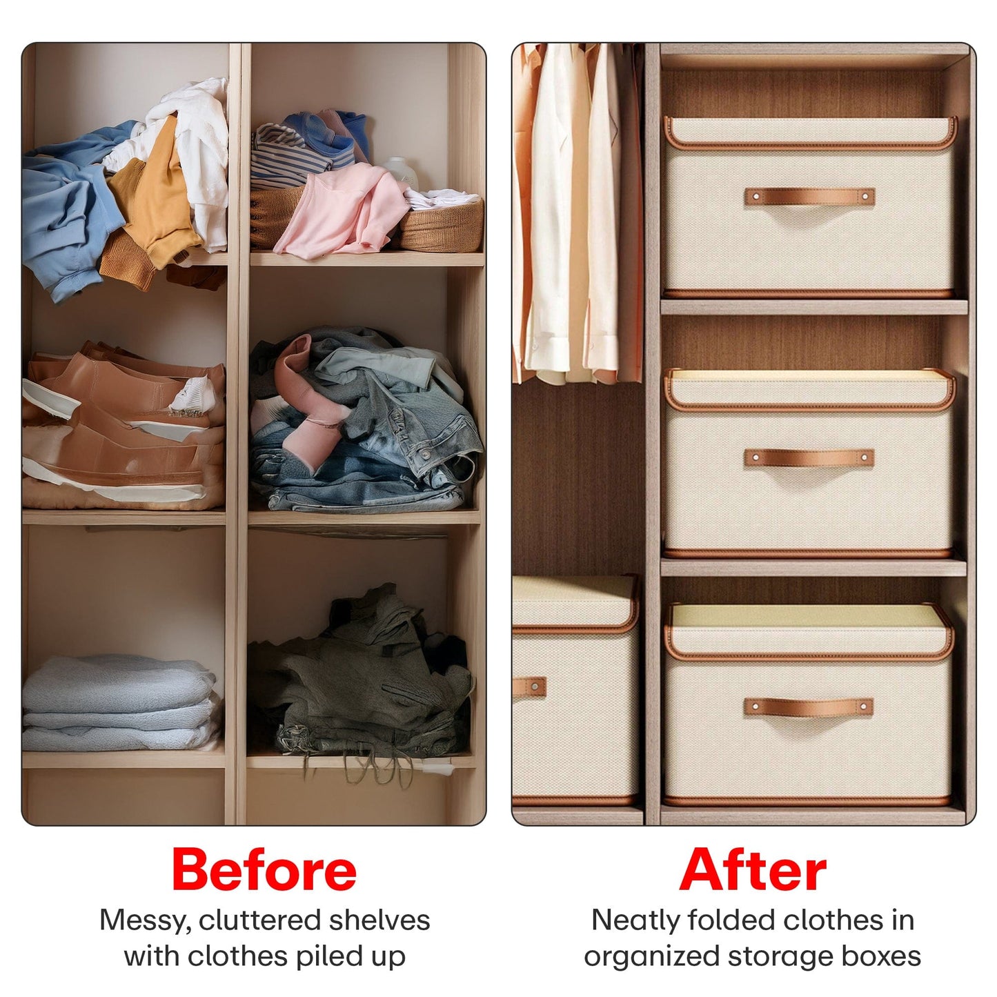 Prime Pick Oxford Wardrobe Clothes Organizer