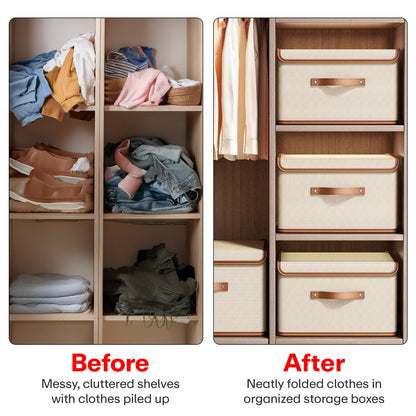 Prime Pick Oxford Wardrobe Clothes Organizer