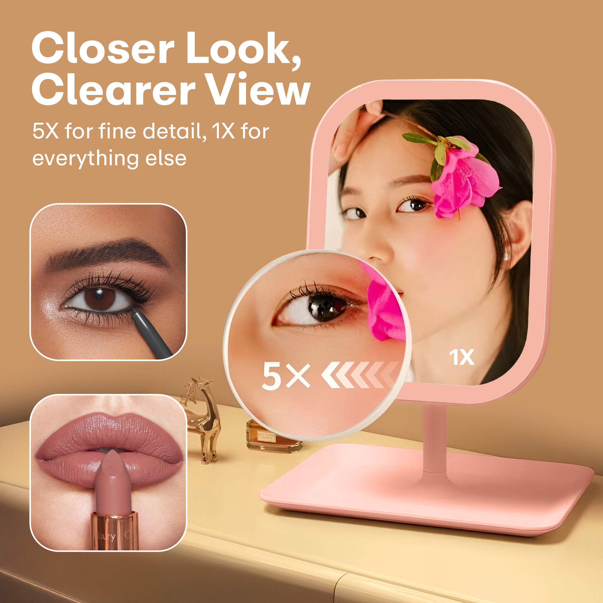 Prime Pick Non-LED Makeup Mirror