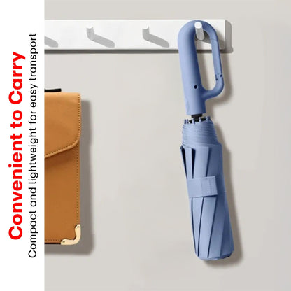 Prime Pick Compact Travel Umbrella With Reflective Strip