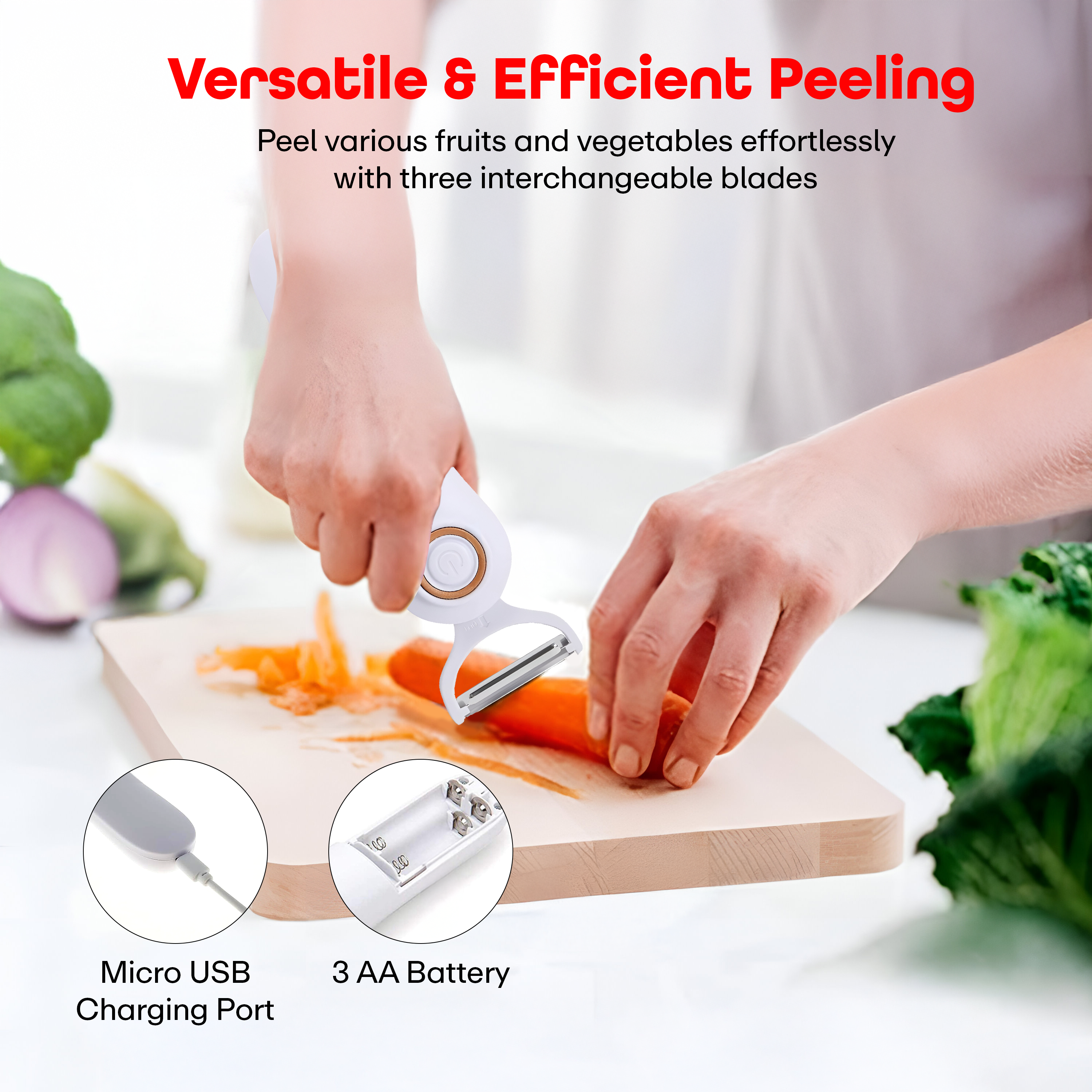 Prime Pick Electric Vegetable Peeler