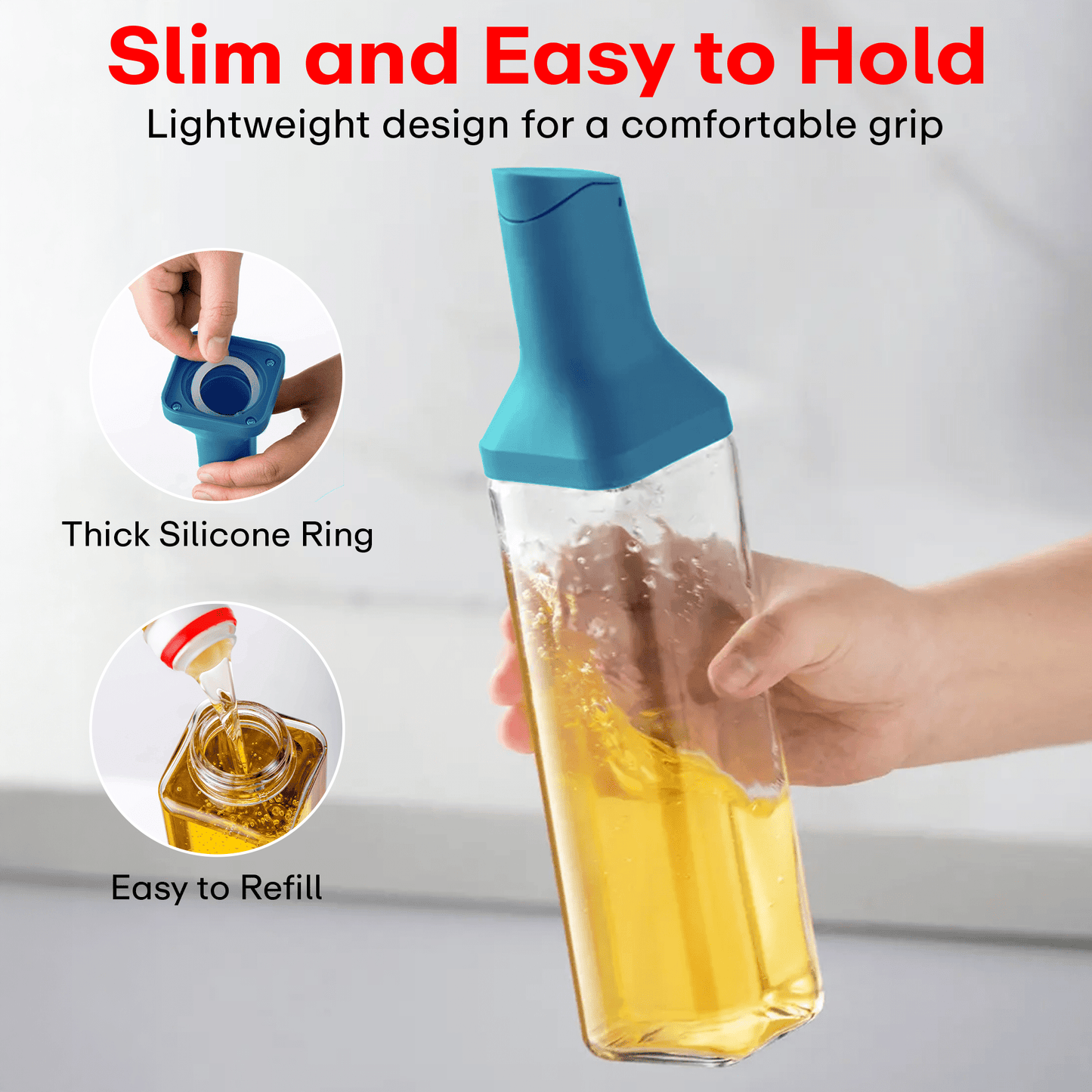 Prime Pick Oil Dispenser Set of 2 – 500ml Each