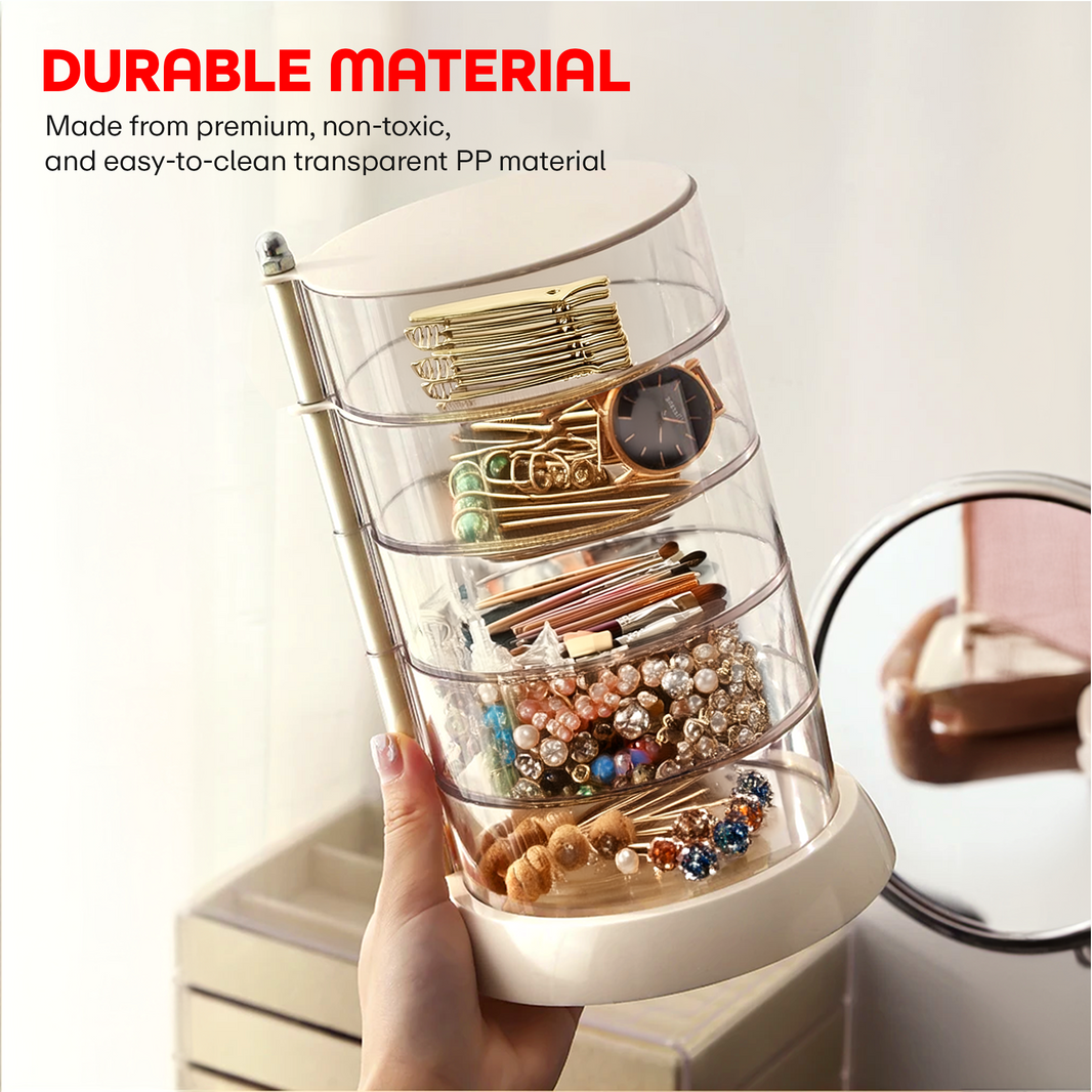 Rotating Hair Accessories Organizer