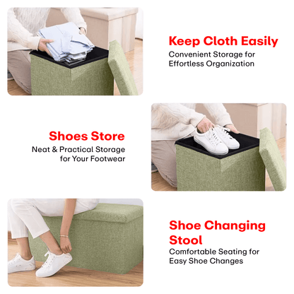 Prime Pick Hessian Storage Stool