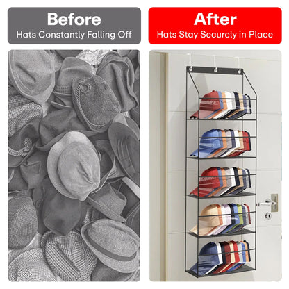 Prime Pick 6Layer Back Door Hanging Organizer Transparent