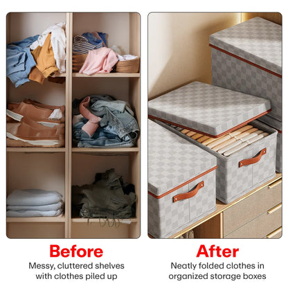 Prime Pick Storage Box & Cloth Organiser