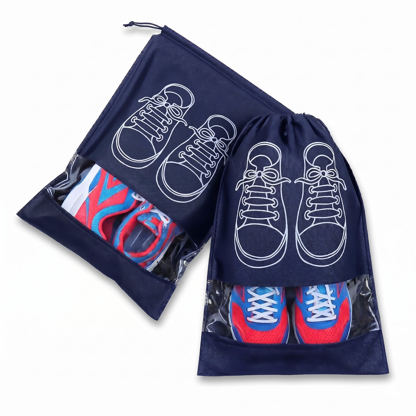 Prime Pick Shoe Travel Bag Set of 6 – Waterproof Dustproof Portable Shoe Organizer Pouches for Travel & Storage