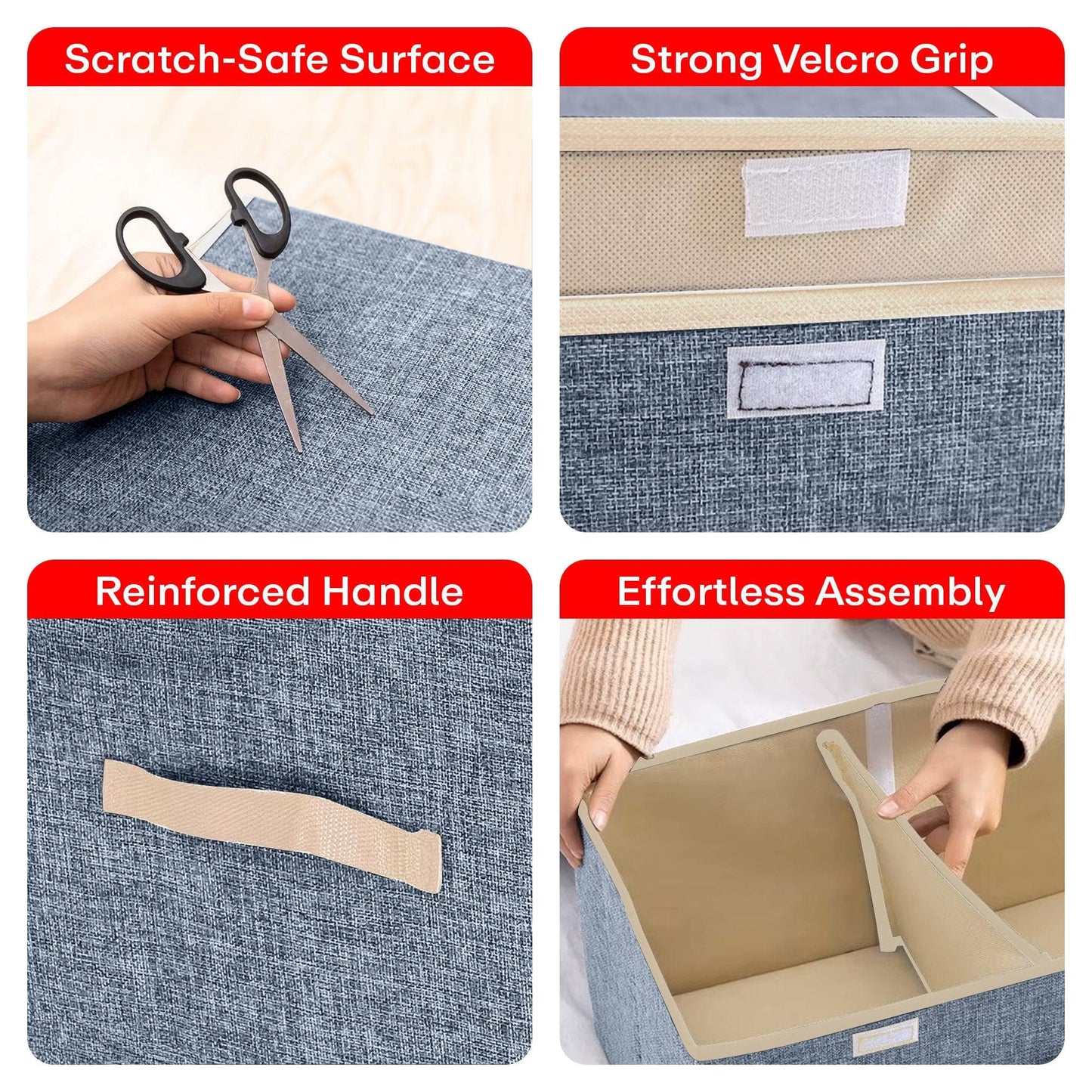 Prime Pick Double‐Lid Storage Box