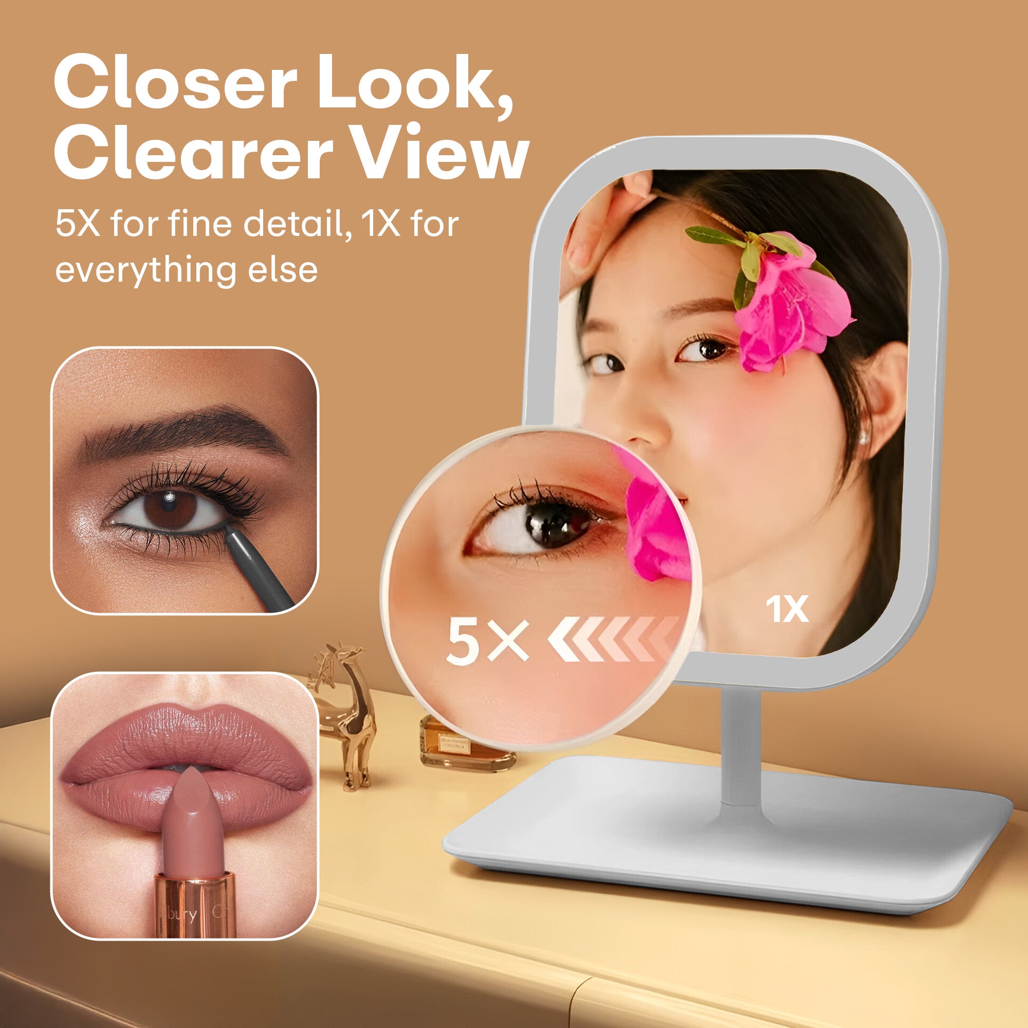 Prime Pick Non-LED Makeup Mirror