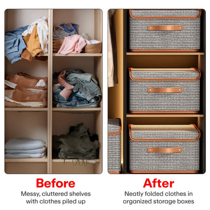 Prime Pick Oxford Fabric Wardrobe Clothes Organizer