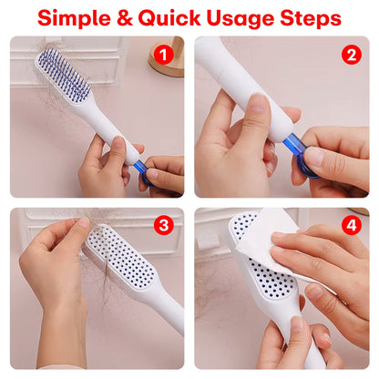 Prime Pick Self-Cleaning Flexible Comb (Set of 3)