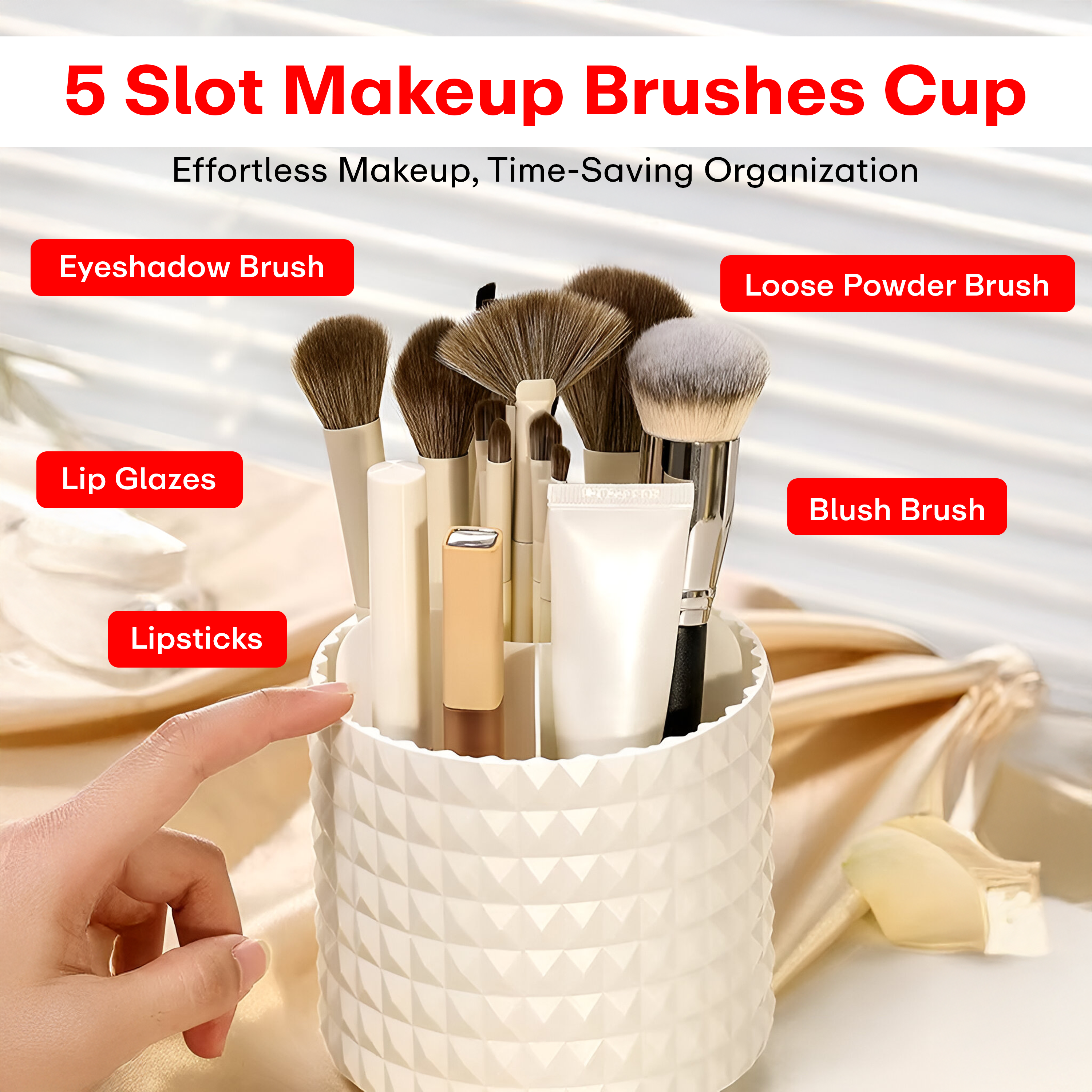 Prime Pick Makeup Brush Holder