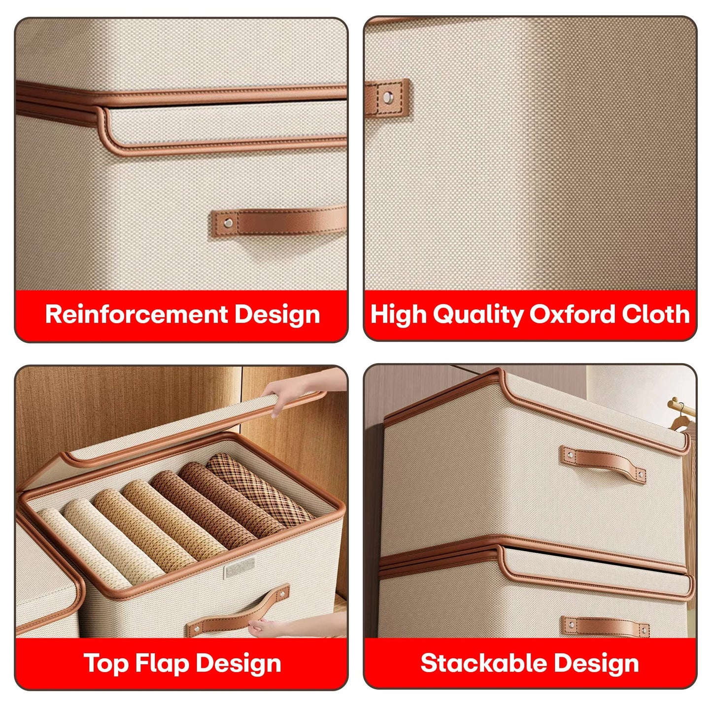 Prime Pick Oxford Wardrobe Clothes Organizer