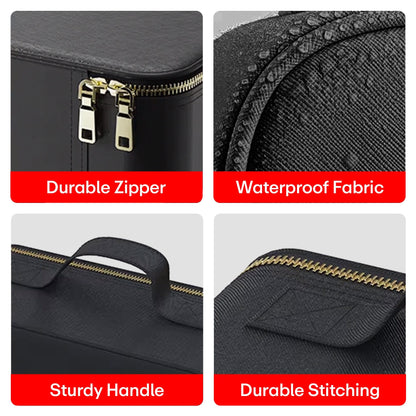 Prime Pick Makeup Storage Box With Mirror