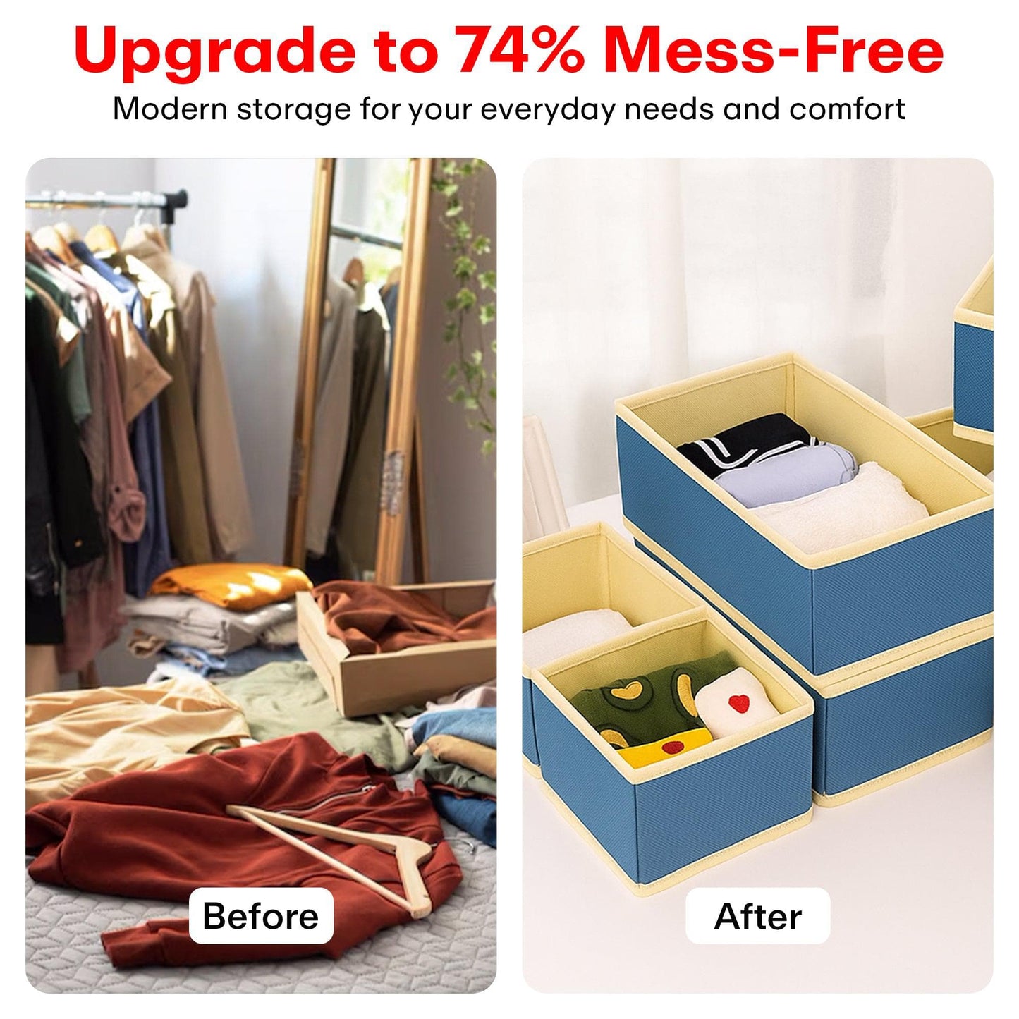 Prime Pick Set of 6 Storage Boxes