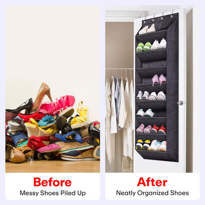Prime Pick 8Layer Back Door Shoe Hanging Organizer