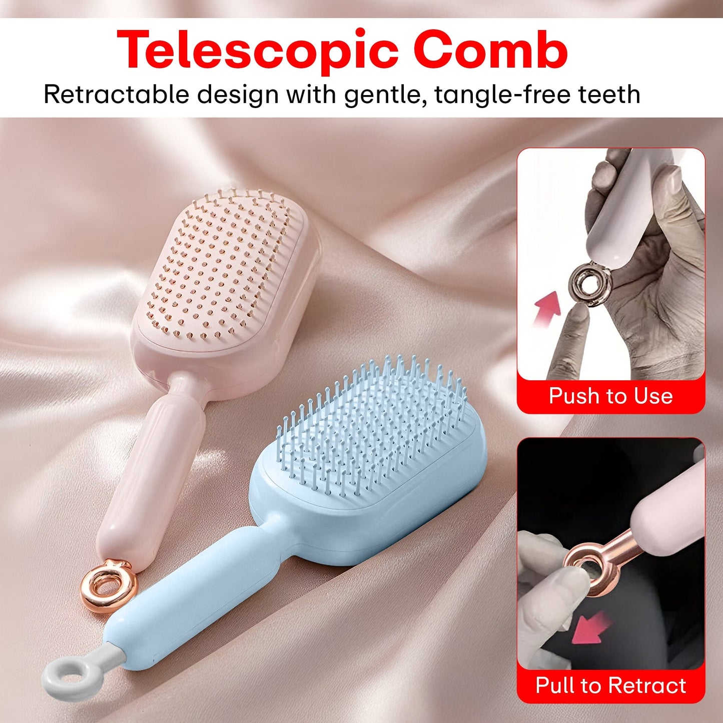 Prime Pick Flexible Comb – Perfect for Smooth, Tangle-Free Hair