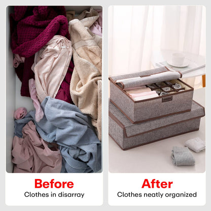 Prime Pick Undergarment 17 Divider Closet Organizer