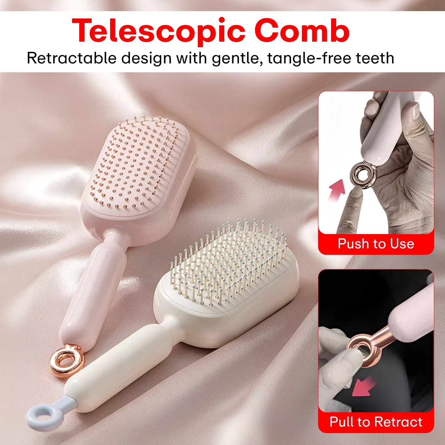 Prime Pick Flexible Comb – Perfect for Smooth, Tangle-Free Hair