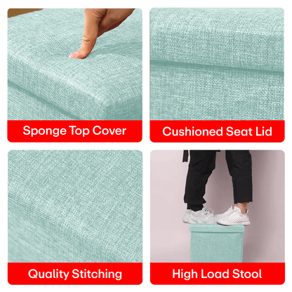 Prime Pick Hessian Storage Stool