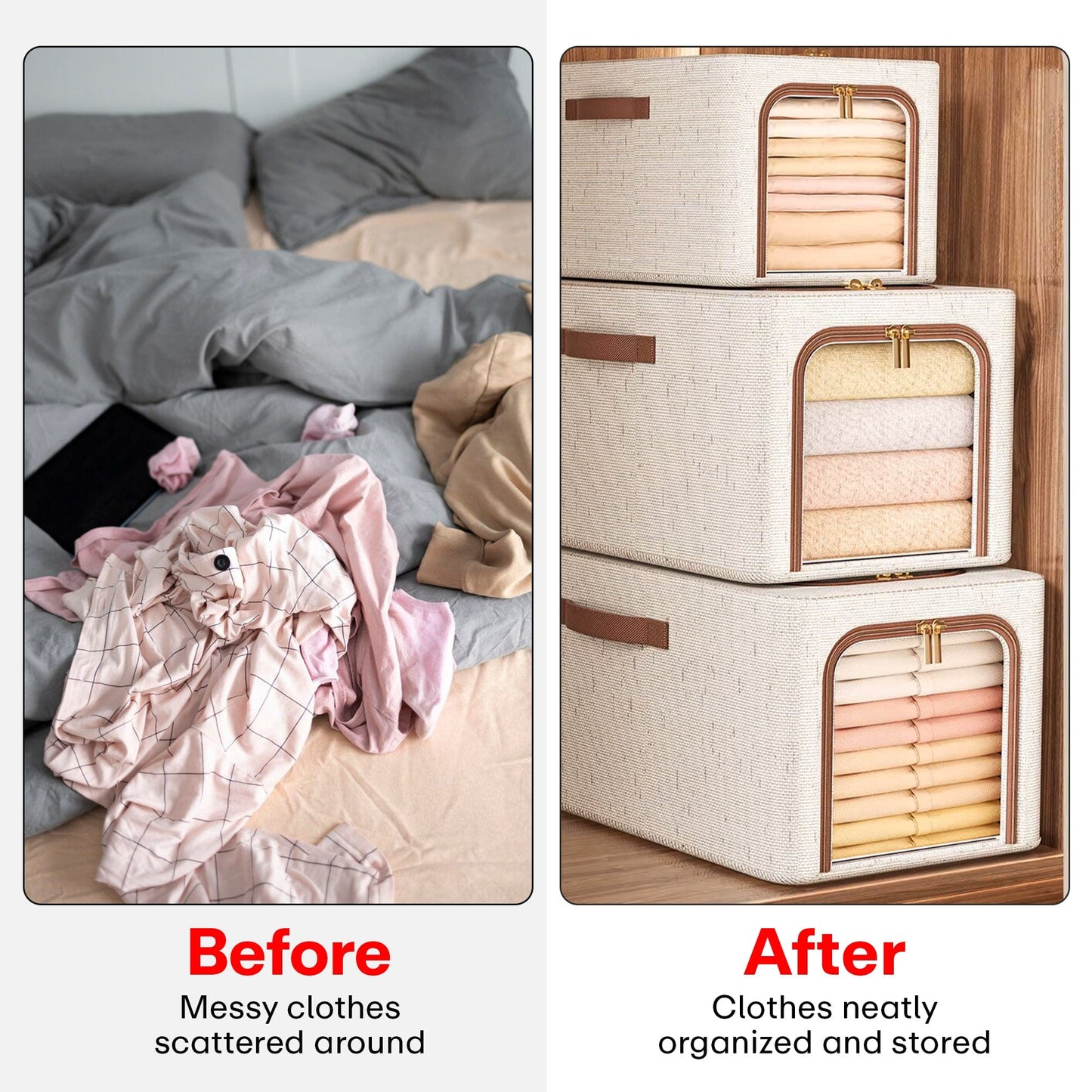 Prime Pick Cloth Organiser With Lid