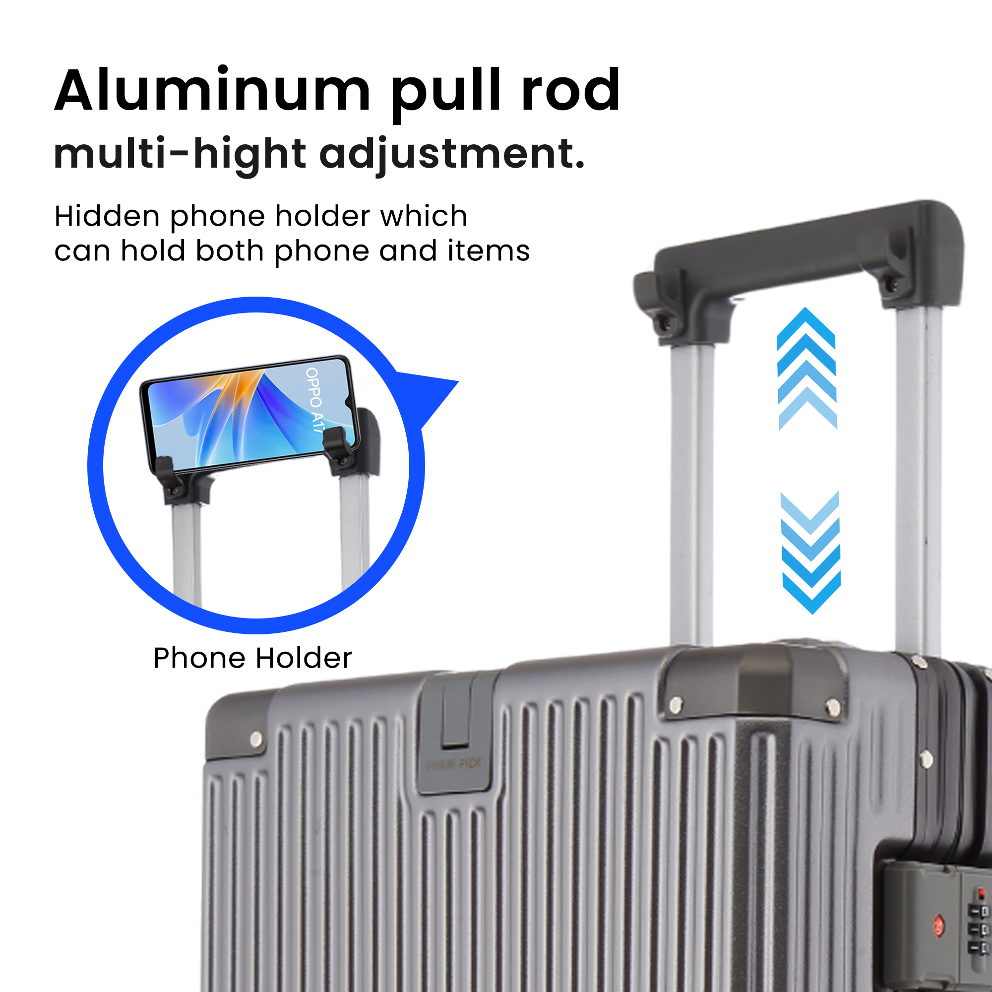 Prime Pick Luggage Trolley Suitcase