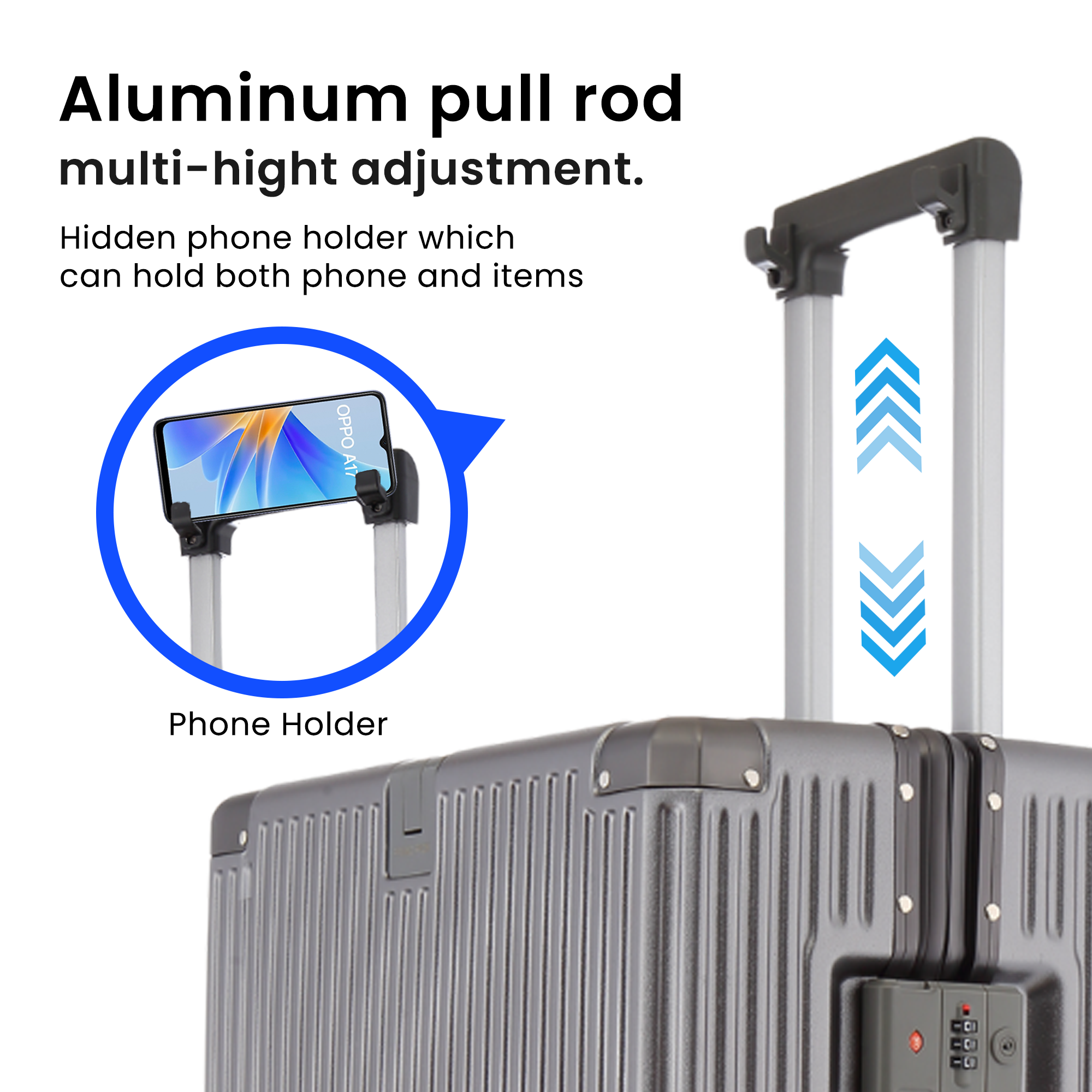 Prime Pick Luggage Trolley Suitcase