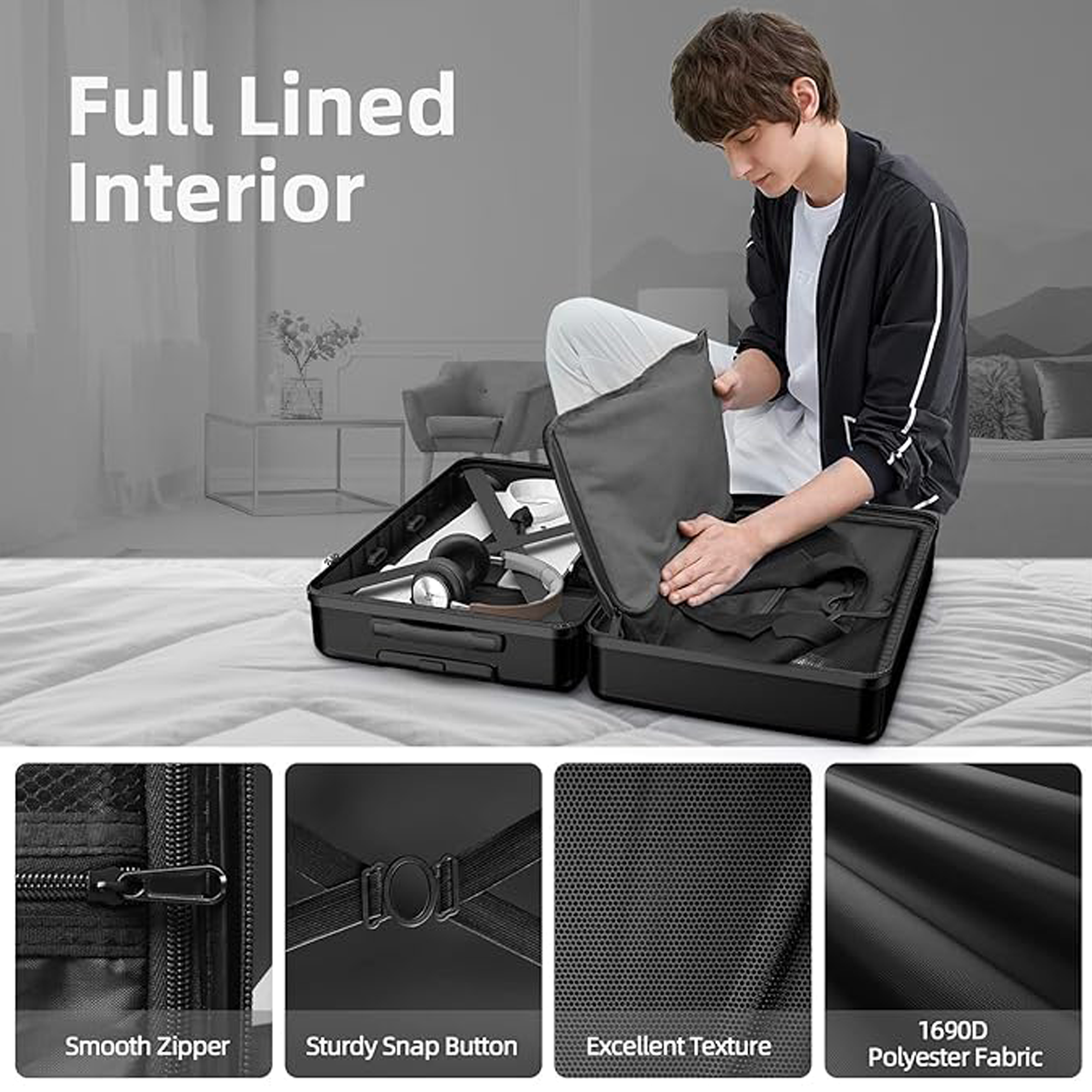 Prime Pick Luggage Trolley Suitcase