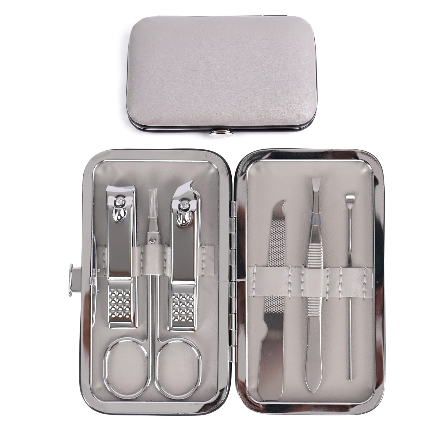 Prime Pick Manicure & Pedicure Grooming Kit – 6 Piece Professional Nail Care Set for Men & Women