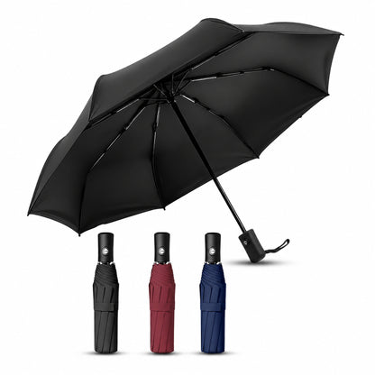 PrimePick 3-Fold Compact Travel Umbrella