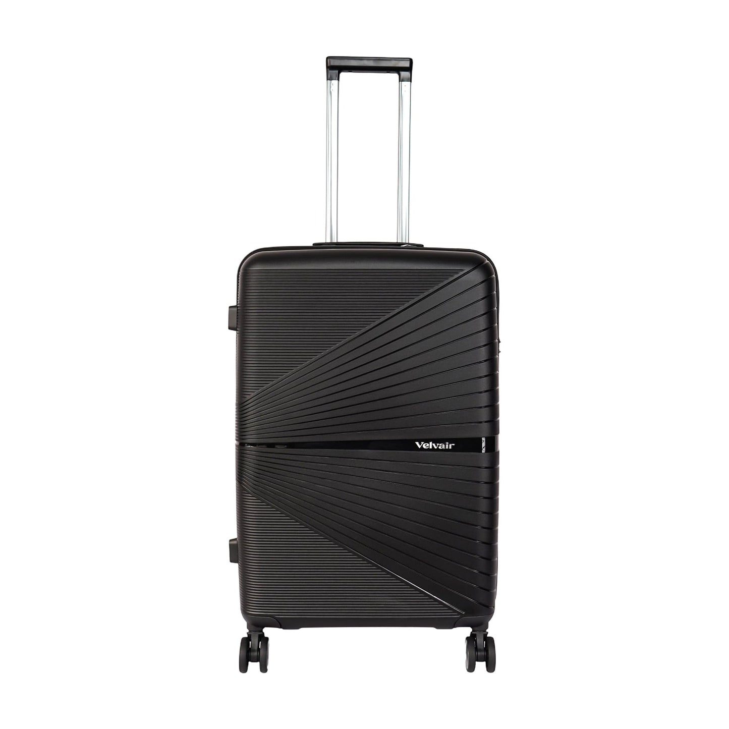 Premium 22” Hard Shell Luggage – Stylish Black Trolley Bag for Travel