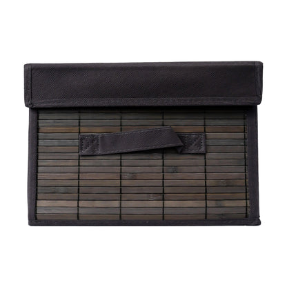 Foldable Bamboo Cloth Organizer with Handle