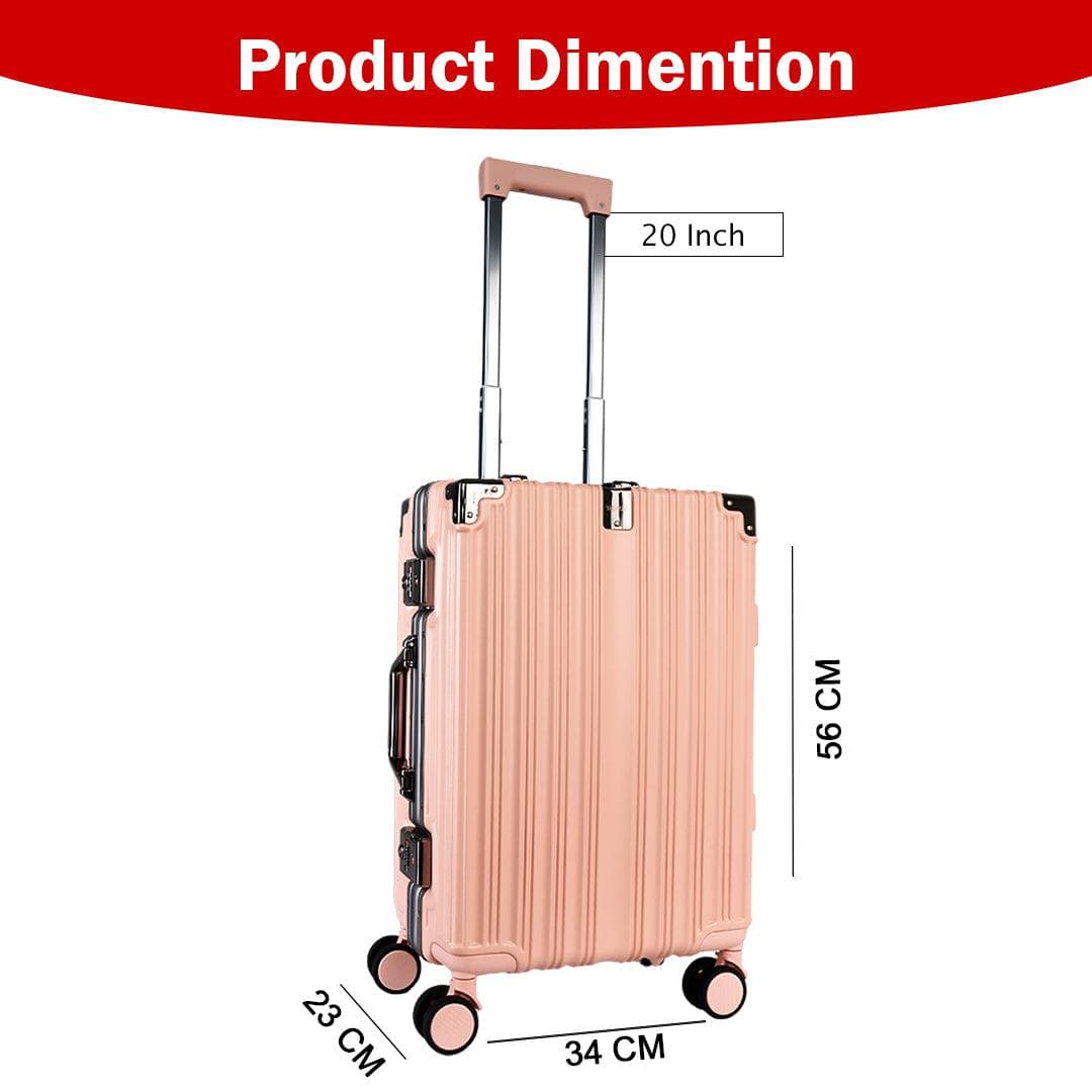 Velvair Luggage 20" Grey – Stylish & Durable Travel Companion