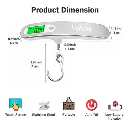 Velvair Digital Luggage Weighing Scale