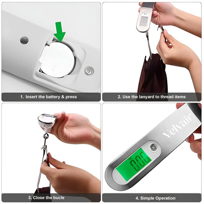 Velvair Digital Luggage Weighing Scale